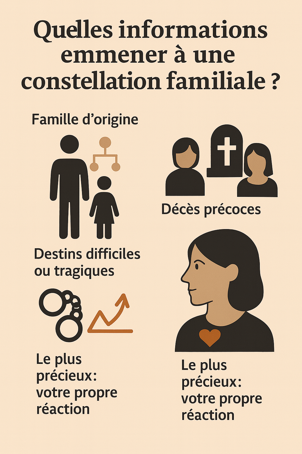 Quelles informations emmener à une constellation familiale