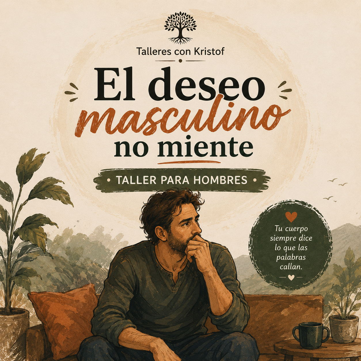 el deseo masculino no miente - taller para hombres