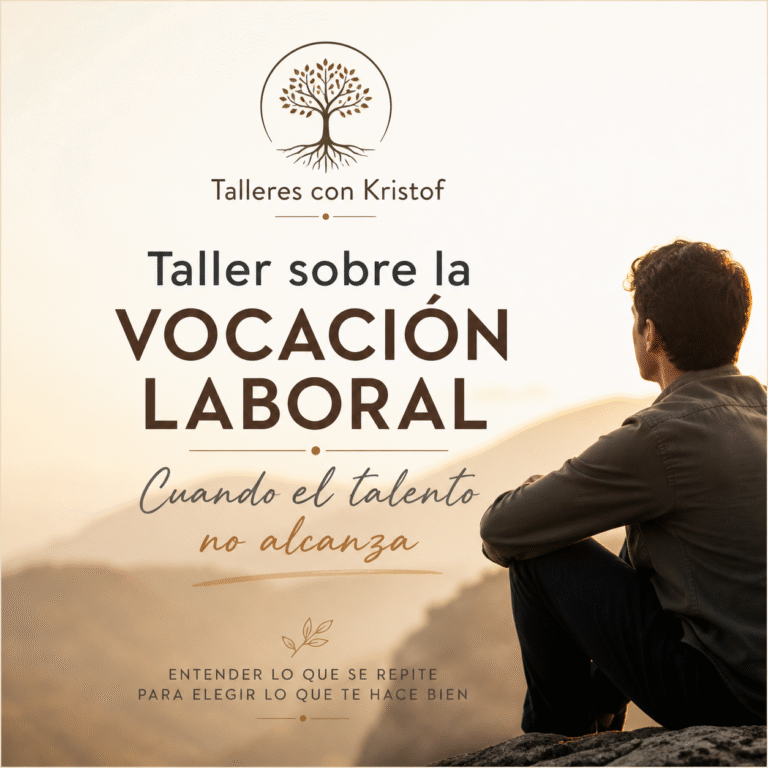 Taller sobre la vocación laboral | Cuando el talento no alcanza
