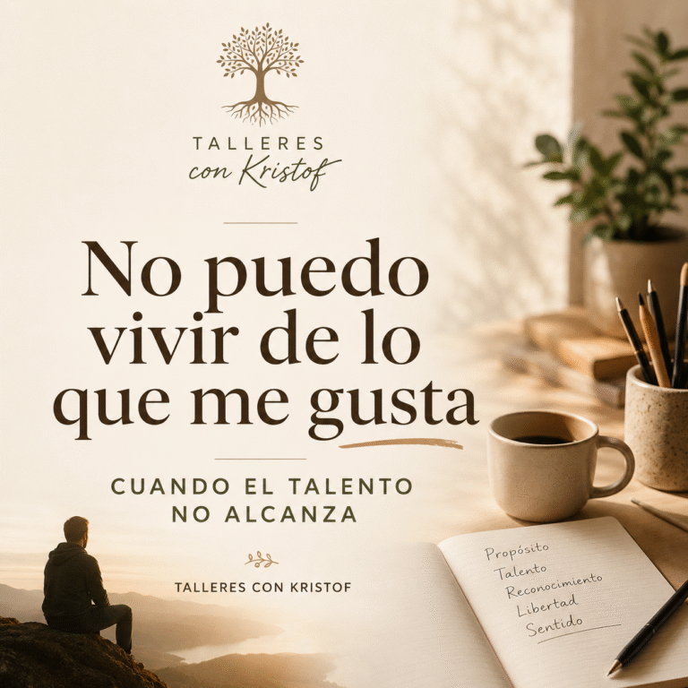 no puedo vivir de lo que me gusta